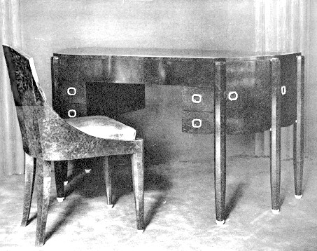 Man's Bedroom Desk and Chair